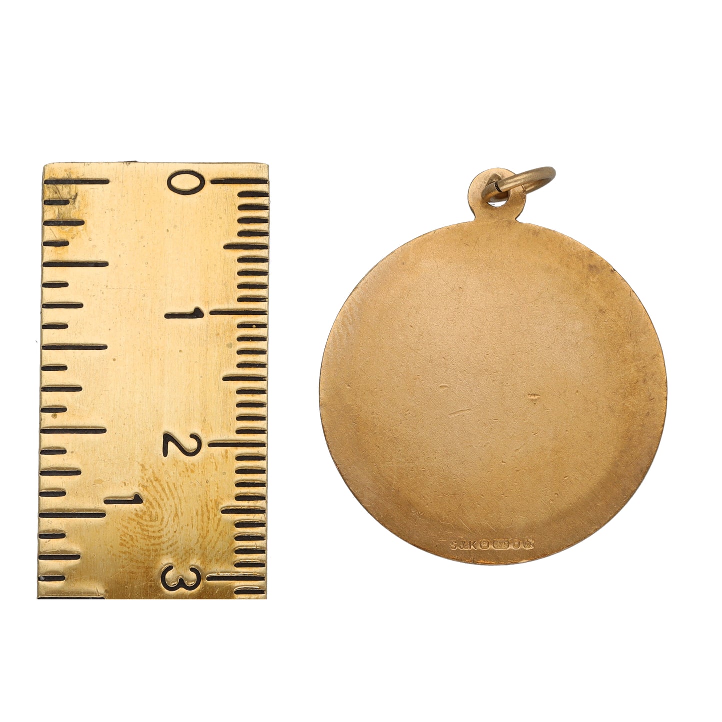 9ct Gold St Christopher Pendant