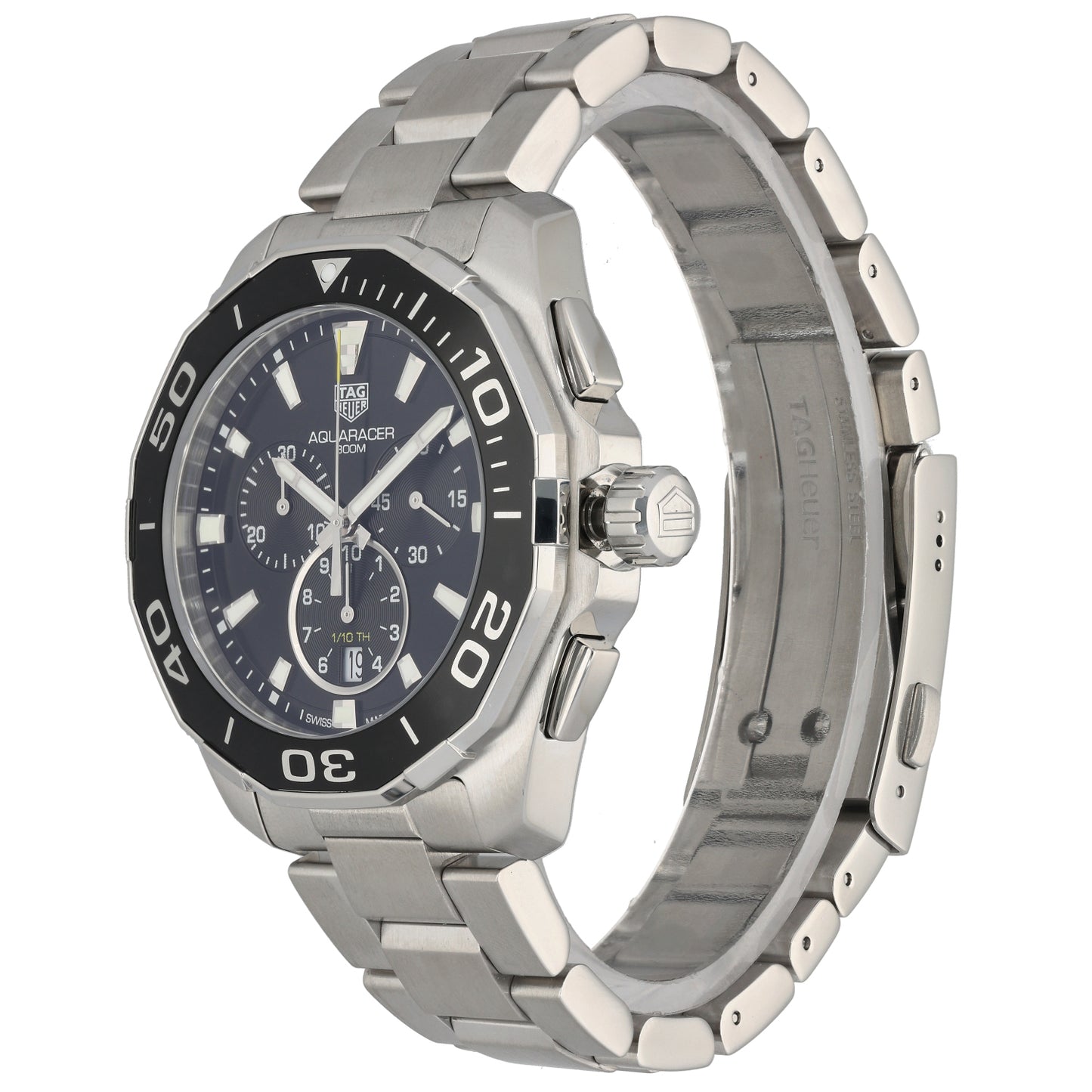 Tag Heuer Aquaracer CAY111A 43mm Stainless Steel Watch