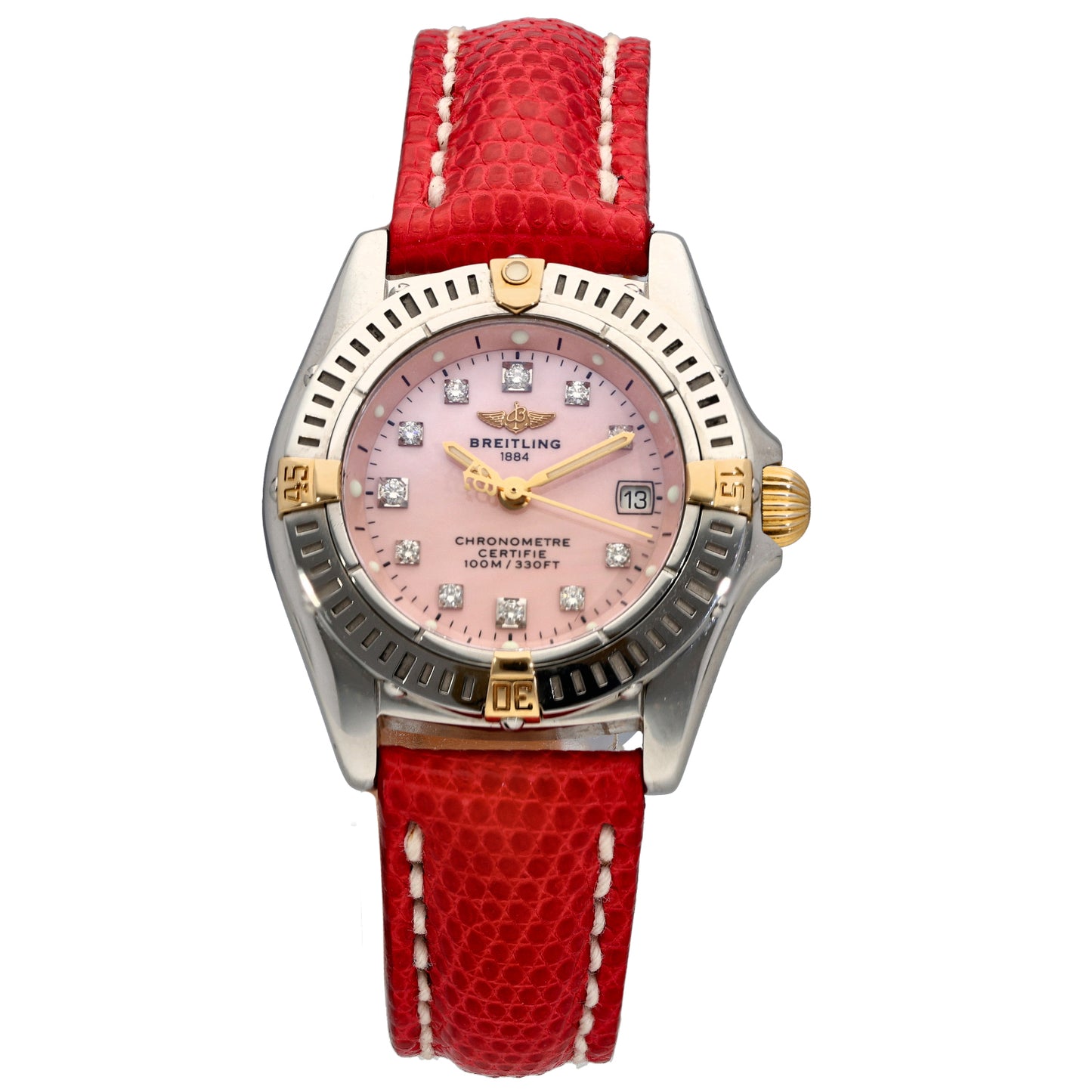 Breitling Callistino B72345 28mm Bi-Colour Watch
