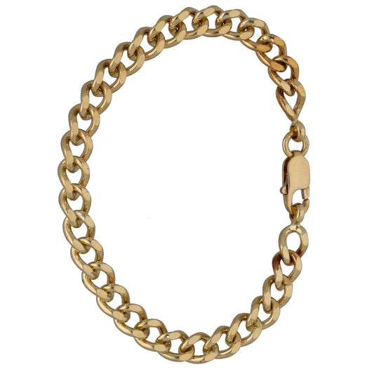 9ct Gold Curb Bracelet
