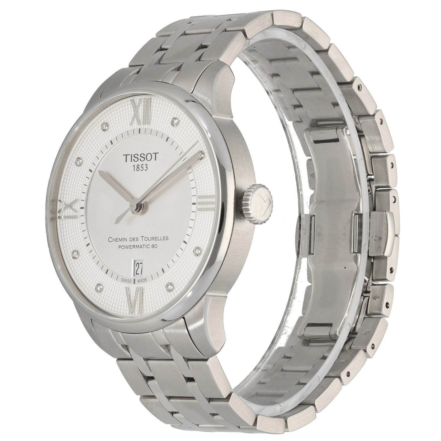 Tissot Chemin Des Tourelles T099407 A 42mm Stainless Steel Watch