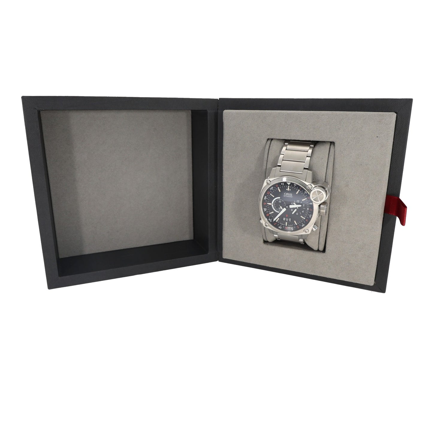 Oris BC4 Flight Timer 7615 43mm Stainless Steel Watch