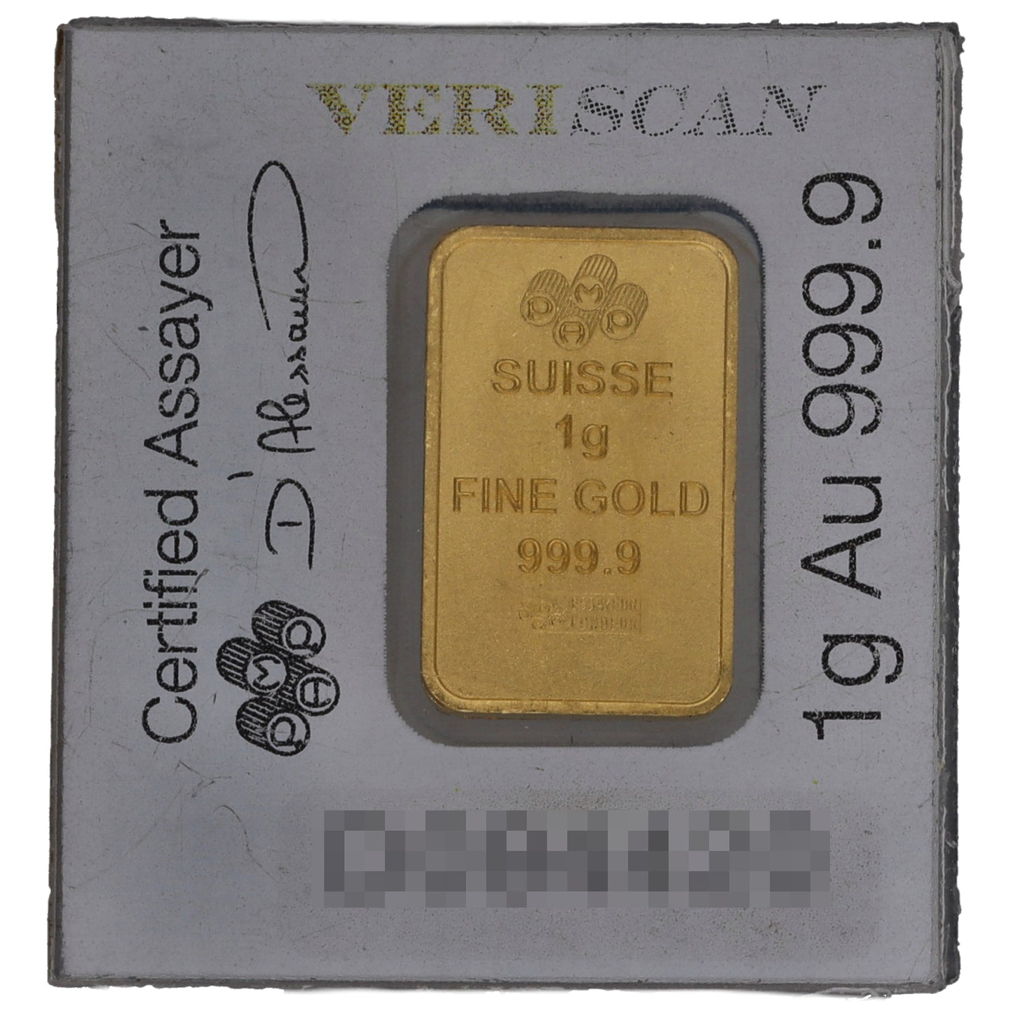 24ct 1g Gold Bar