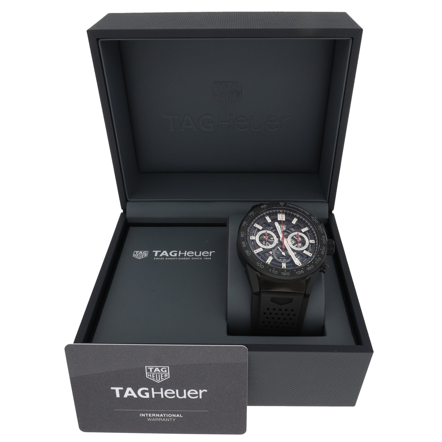 Tag Heuer Carrera CBG2A90 45mm Ceramic Watch