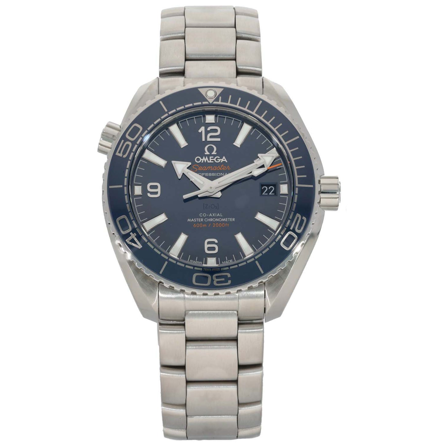 Omega Planet Ocean 215.30.40.20.03.001 39.5mm Stainless Steel Watch