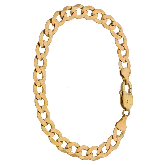 9ct Gold Curb Bracelet