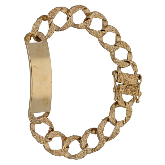 9ct Gold ID Bracelet