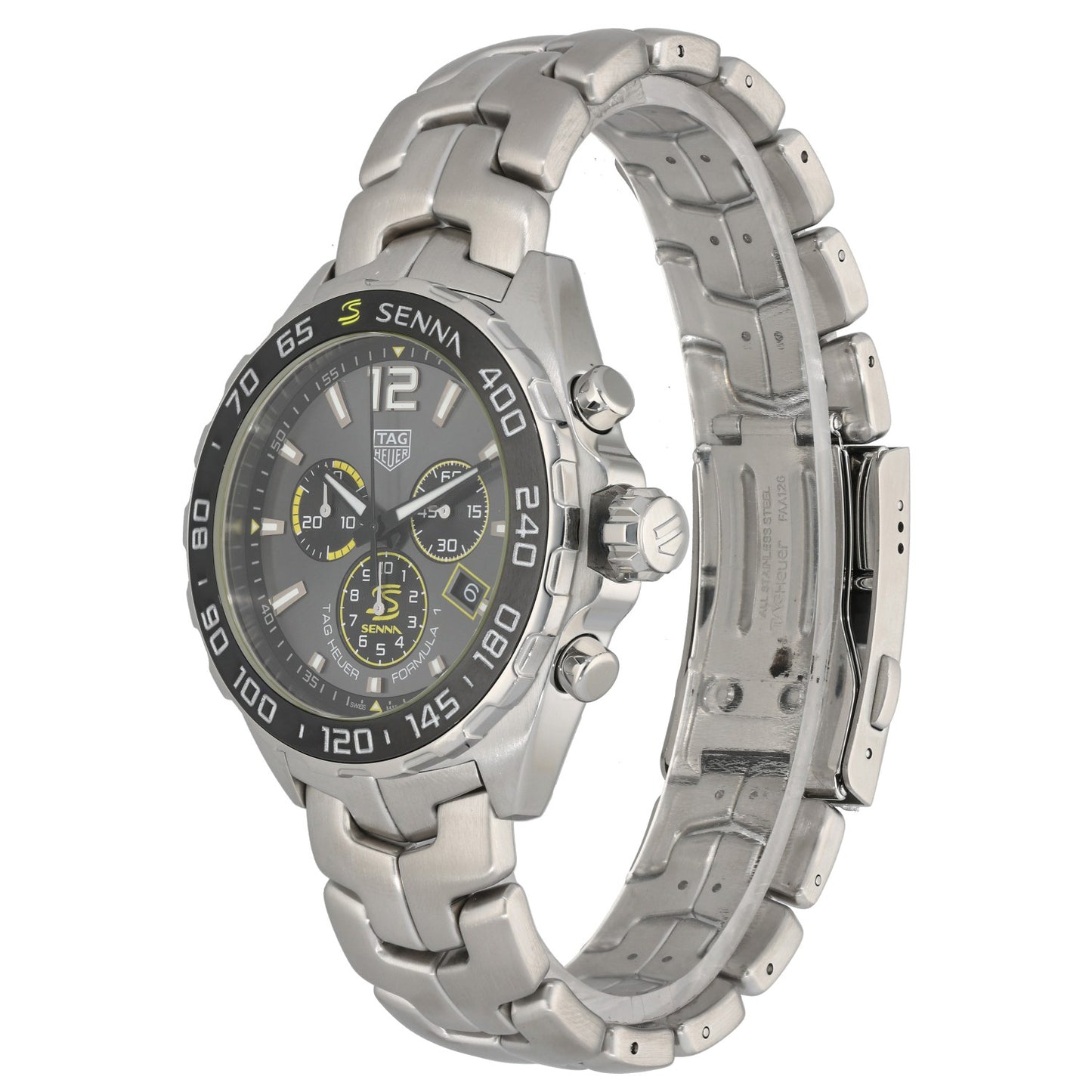 Tag Heuer Formula 1 Senna CAZ101AF 43mm Stainless Steel Watch