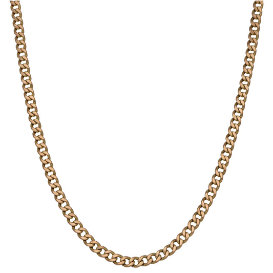 9ct Gold Curb Chain 20"
