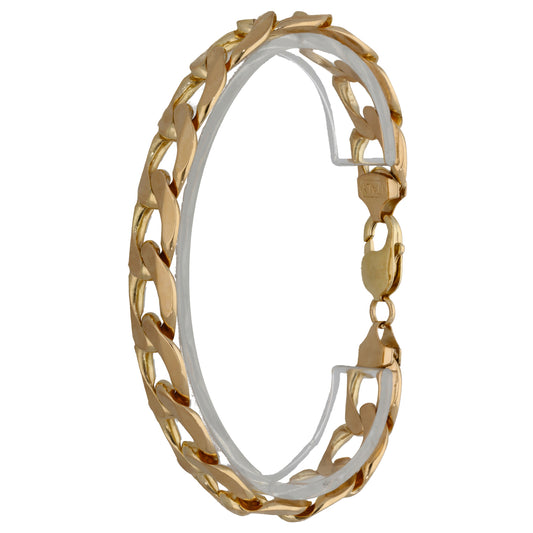 9ct Gold Curb Bracelet