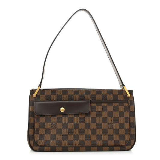 Louis Vuitton Aubagne Damier Ebene Coated Canvas Bag - Brown