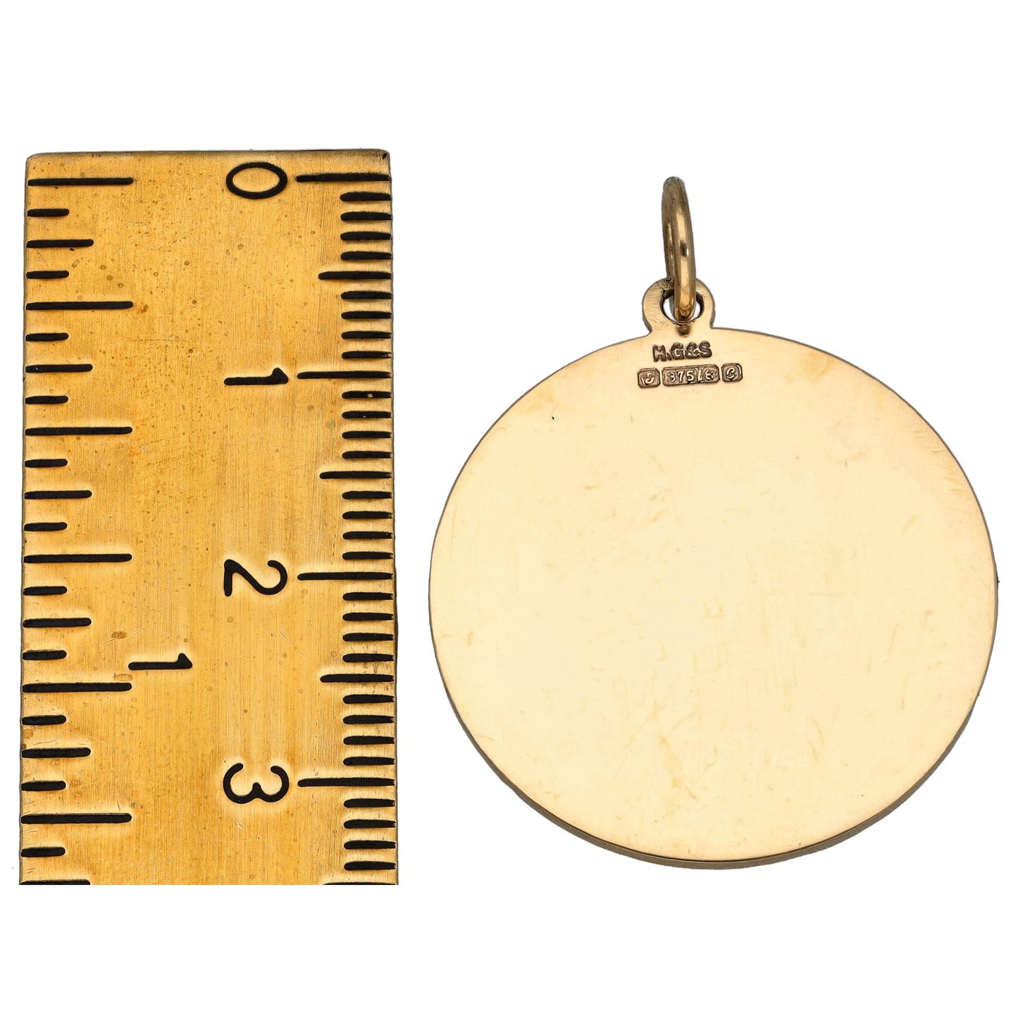 9ct Gold St Christopher Pendant