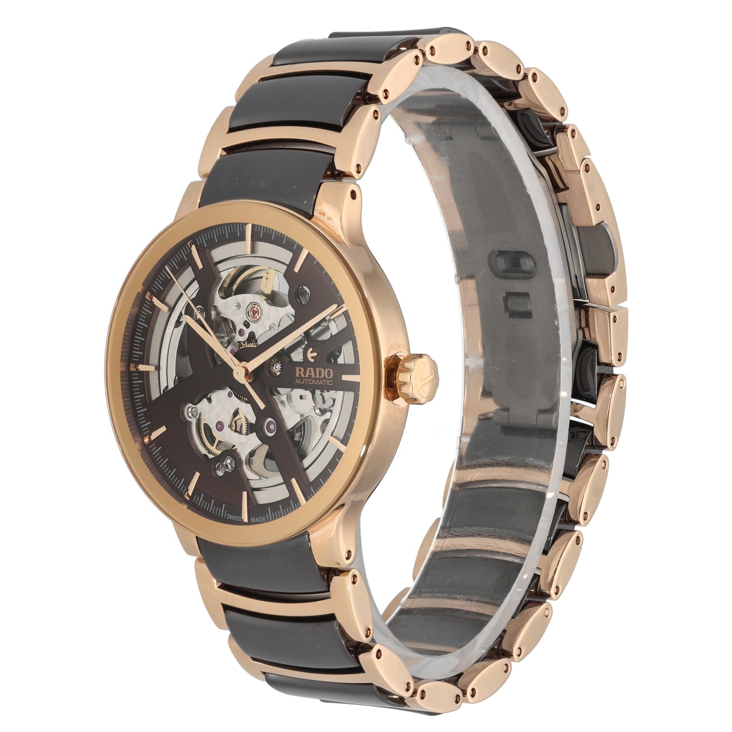 Rado Ceramica 734.0181.3 38mm Bi-Colour Watch