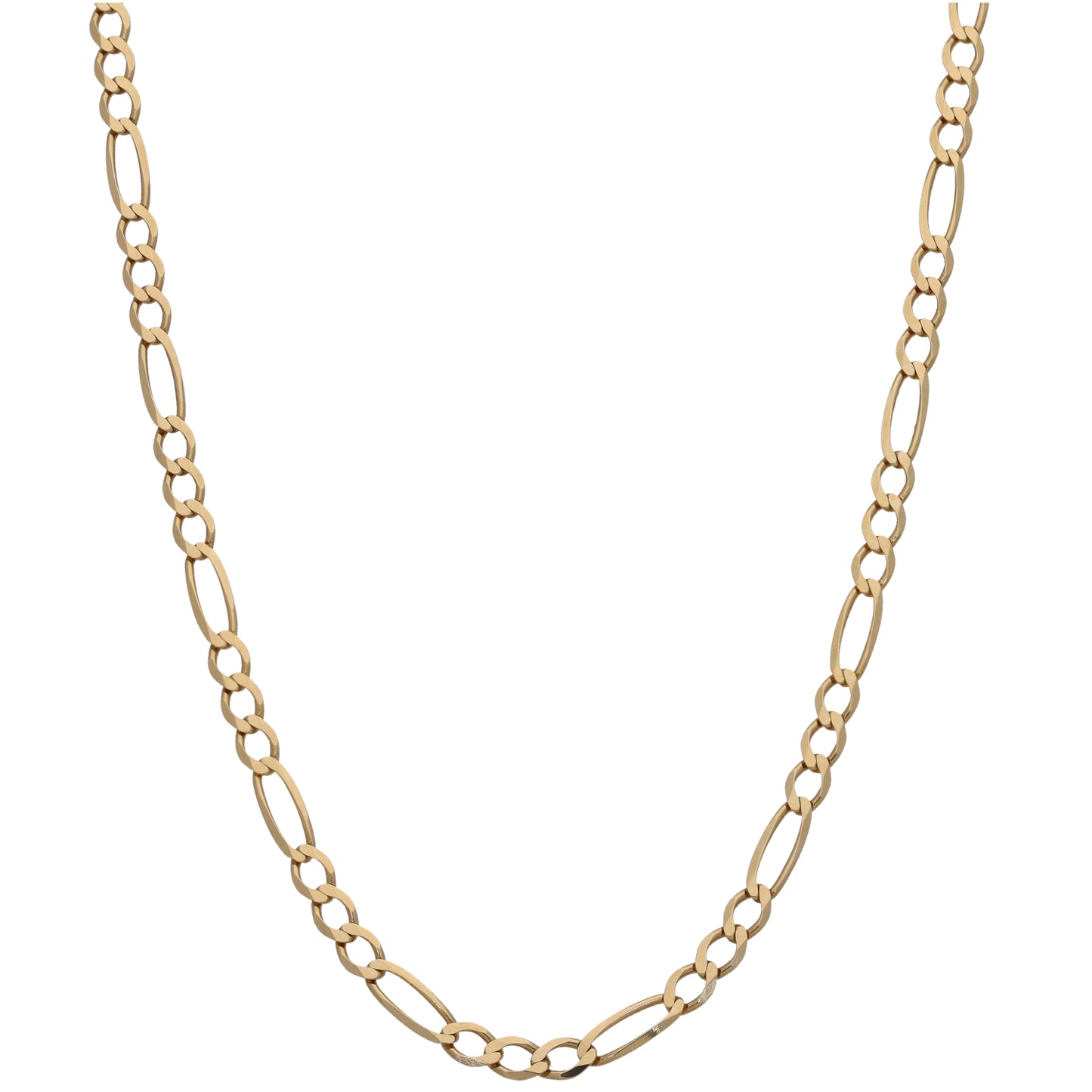 9ct Gold Figaro Chain 20"