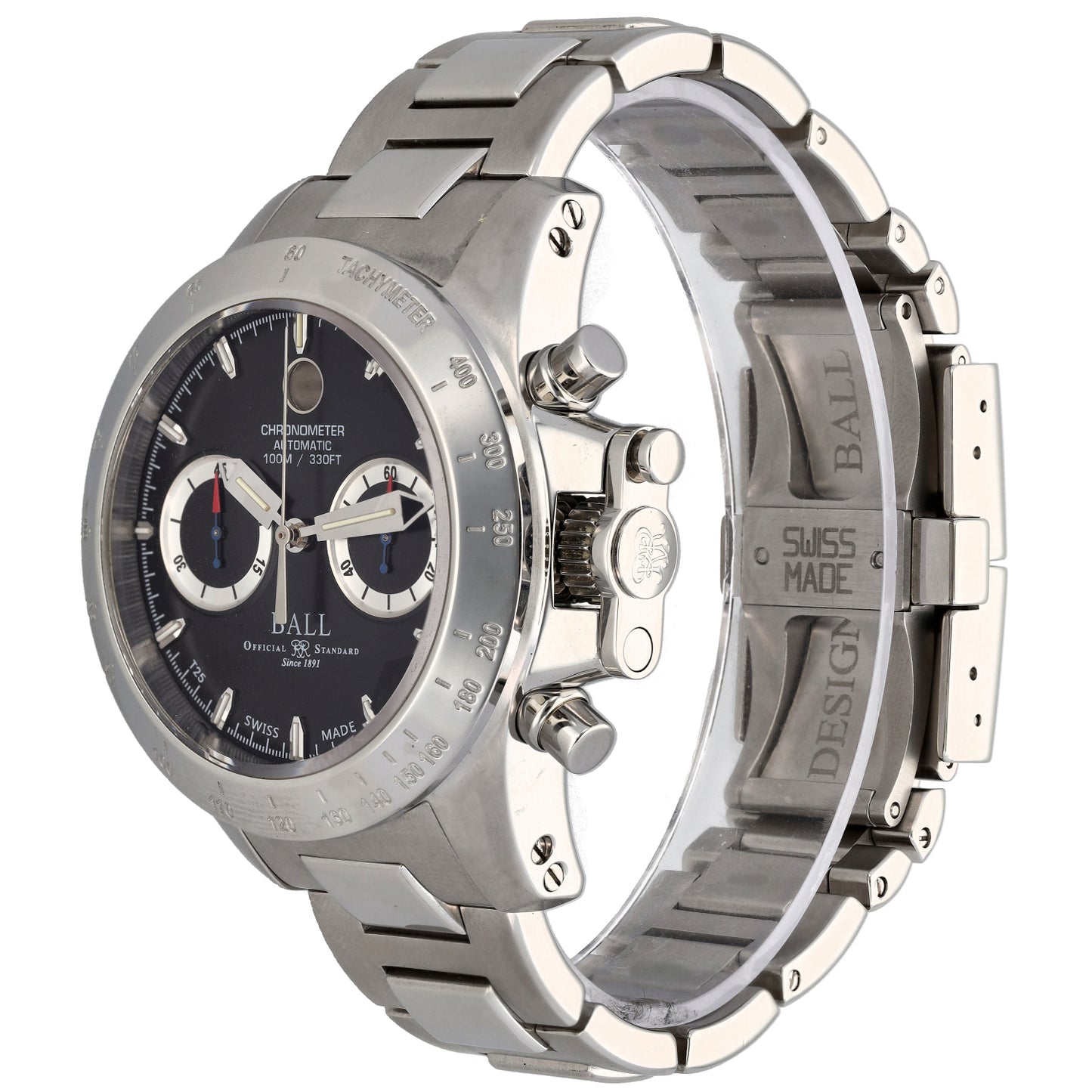 Ball Magnate CM2098C 40mm Stainless Steel Watch