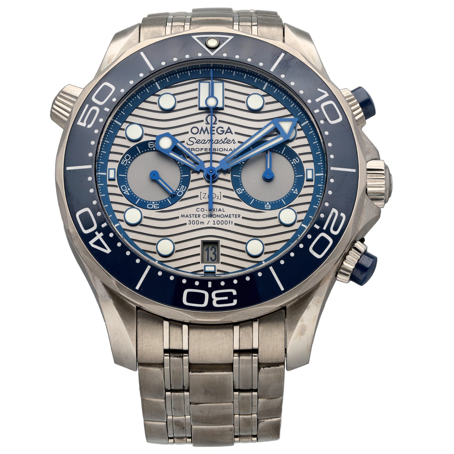 Omega Seamaster Diver 210.30.44.51.06.001 44mm Stainless Steel Watch | H&T