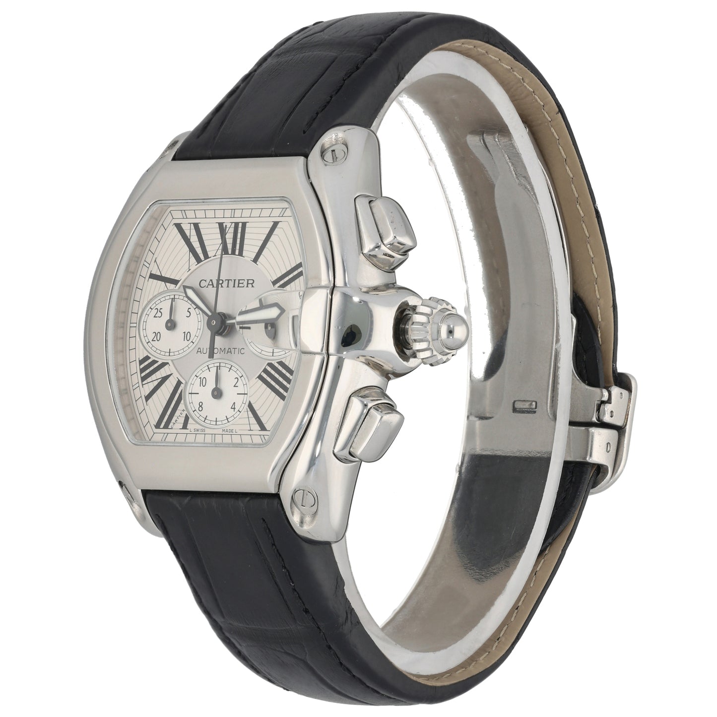 Cartier Roadster 2618 40mm Stainless Steel Watch