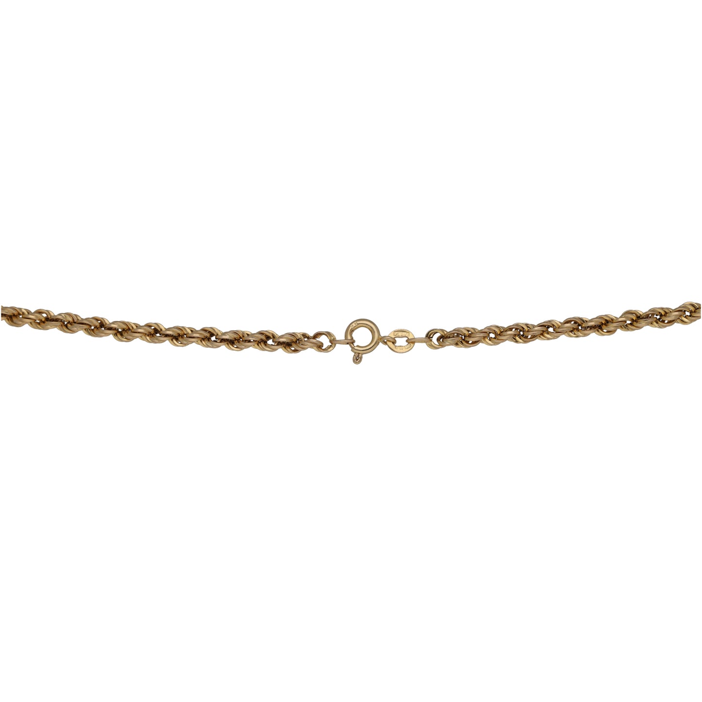 9ct Gold Rope Chain 18"