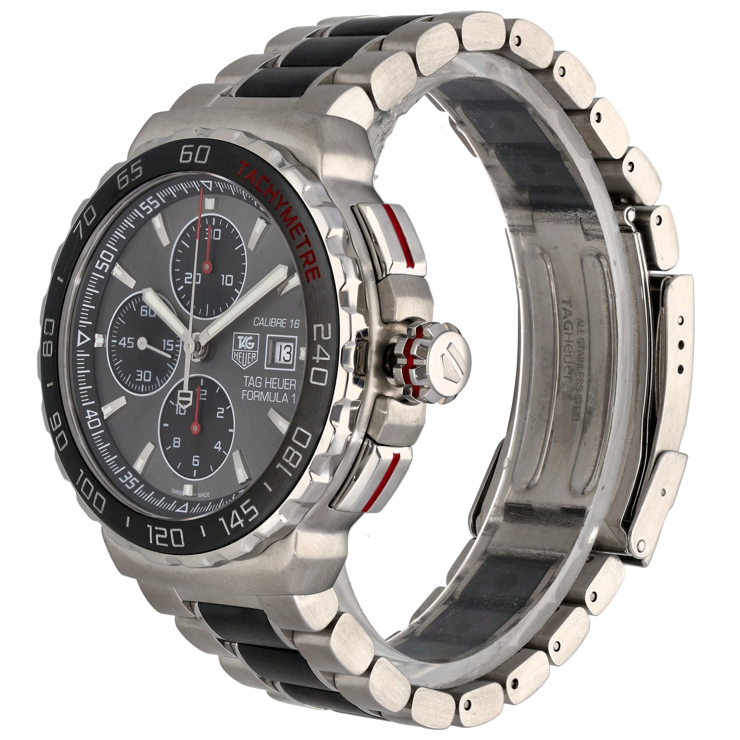 Tag Heuer Formula 1 CAU2011 44mm Stainless Steel Watch