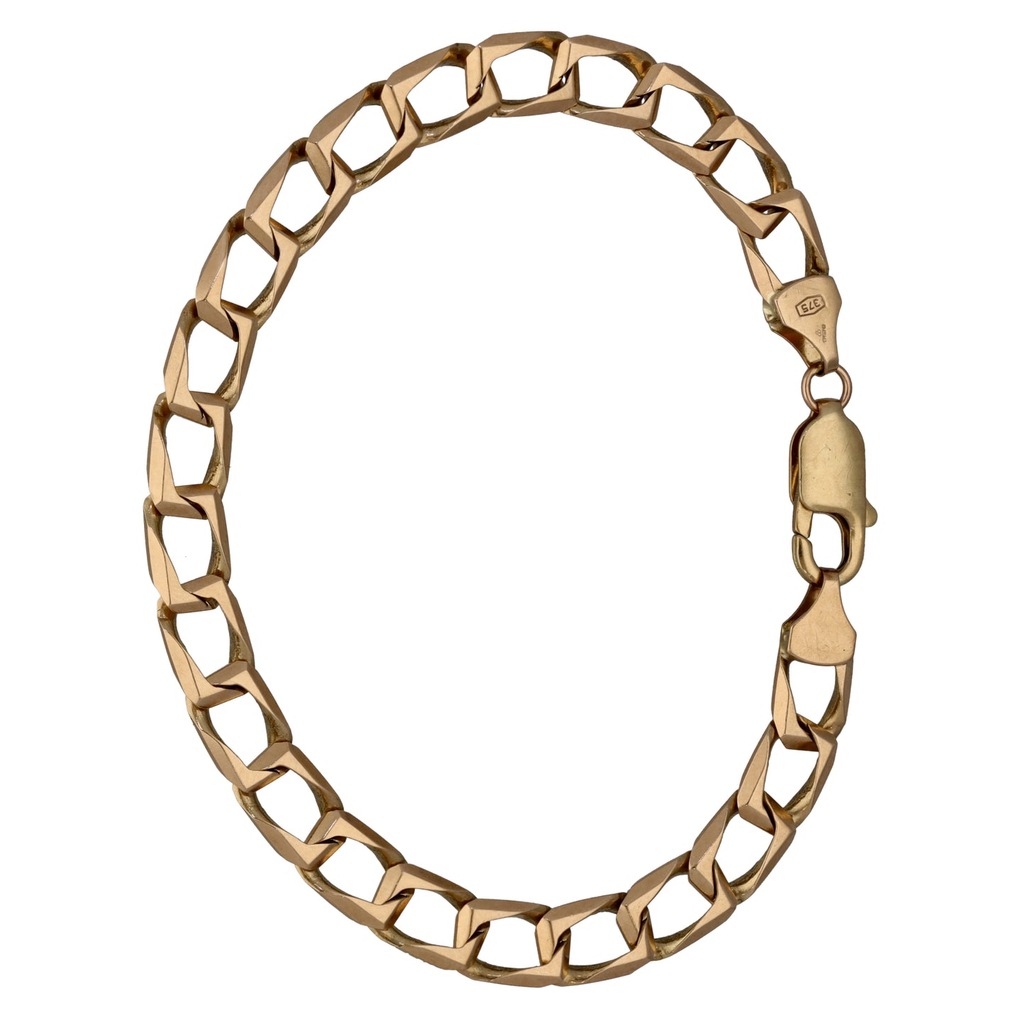 9ct Gold Curb Bracelet