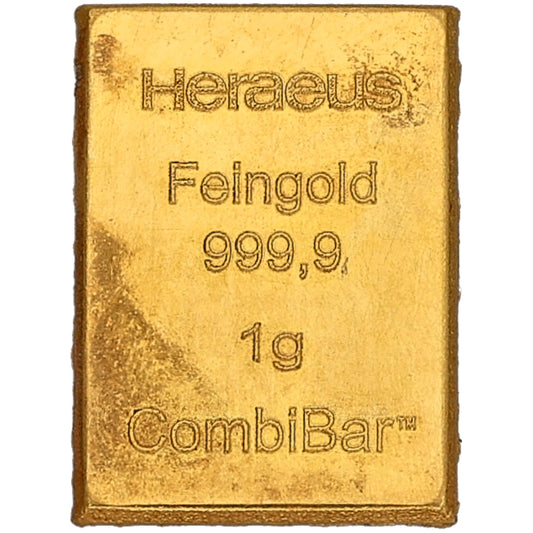 24ct 1g Gold Bar