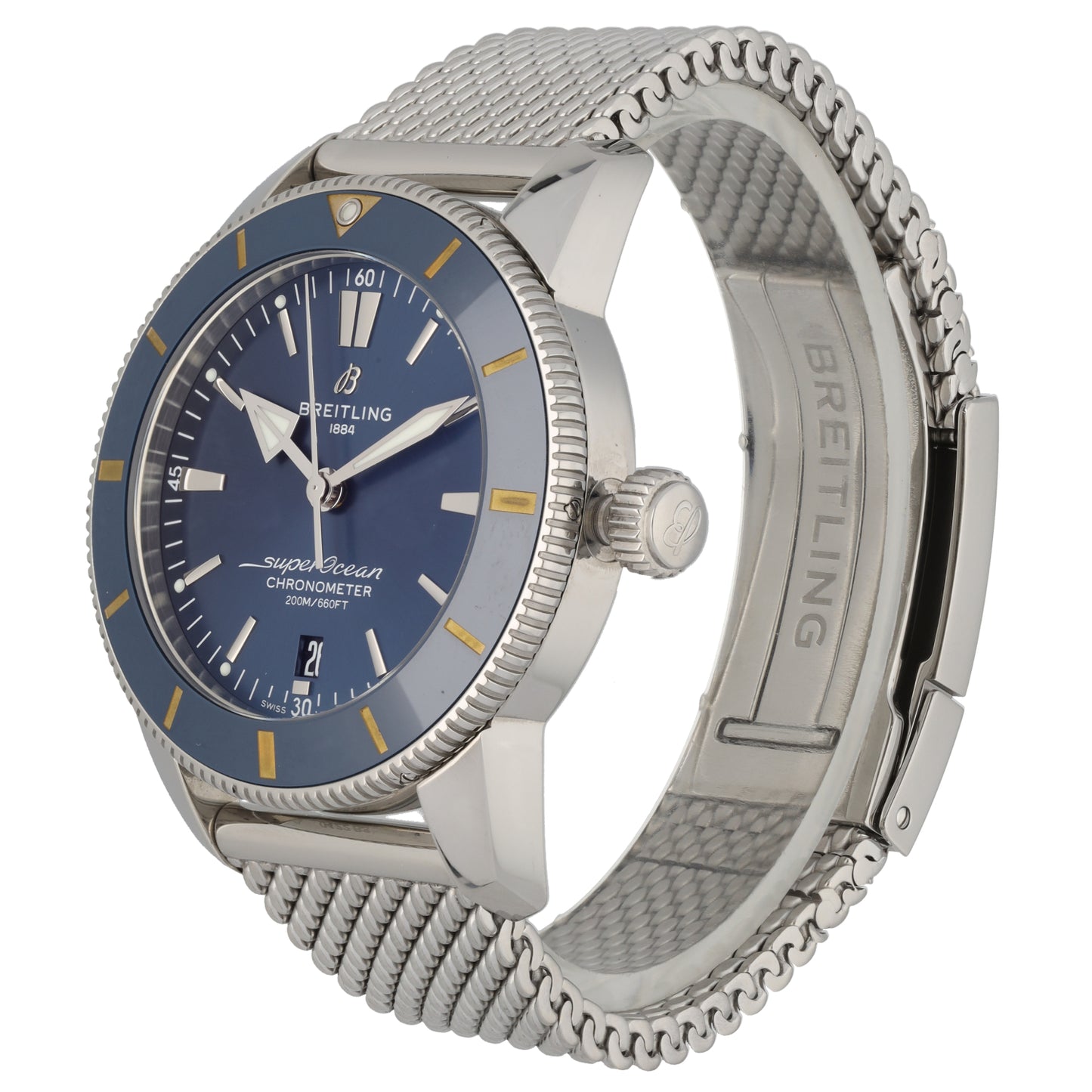 Breitling Superocean AB2030 44mm Stainless Steel Watch