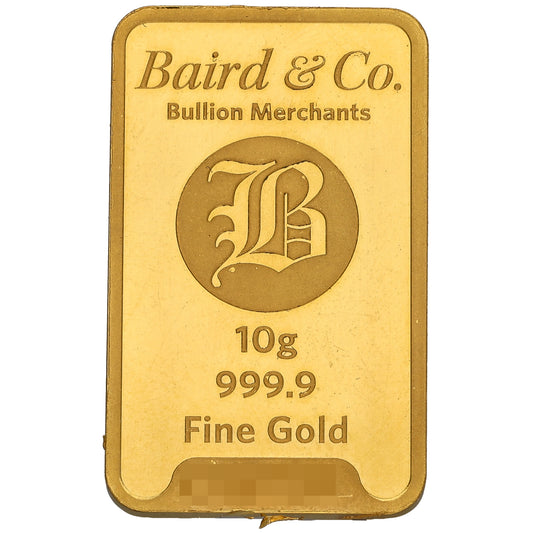 24ct 10g Gold Bar
