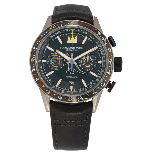 Raymond Weil Freelancer 7780 Basquiat Special Edition 43.5mm Titanium Watch
