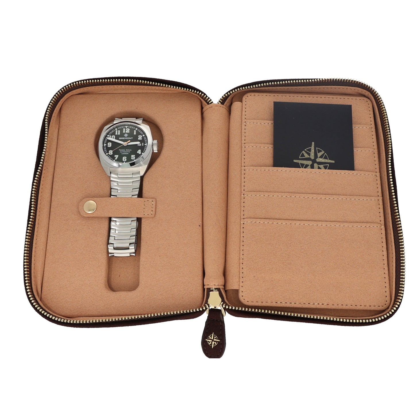 Bremont Terra Nova TN40-DT-SS-GN-B 40.5mm Stainless Steel Watch