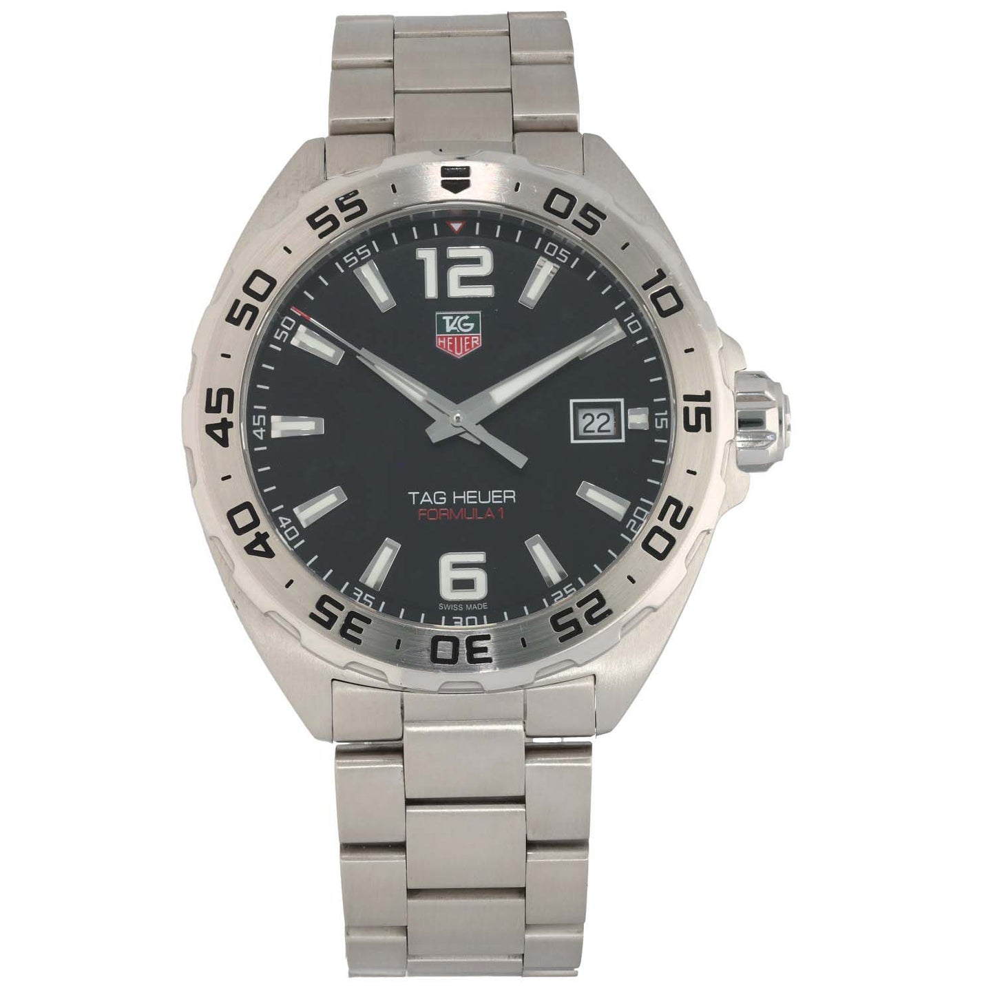 Tag Heuer Formula 1 WAZ1112 41mm Stainless Steel Watch