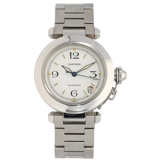 Cartier Pasha 2324 35mm Stainless Steel Watch