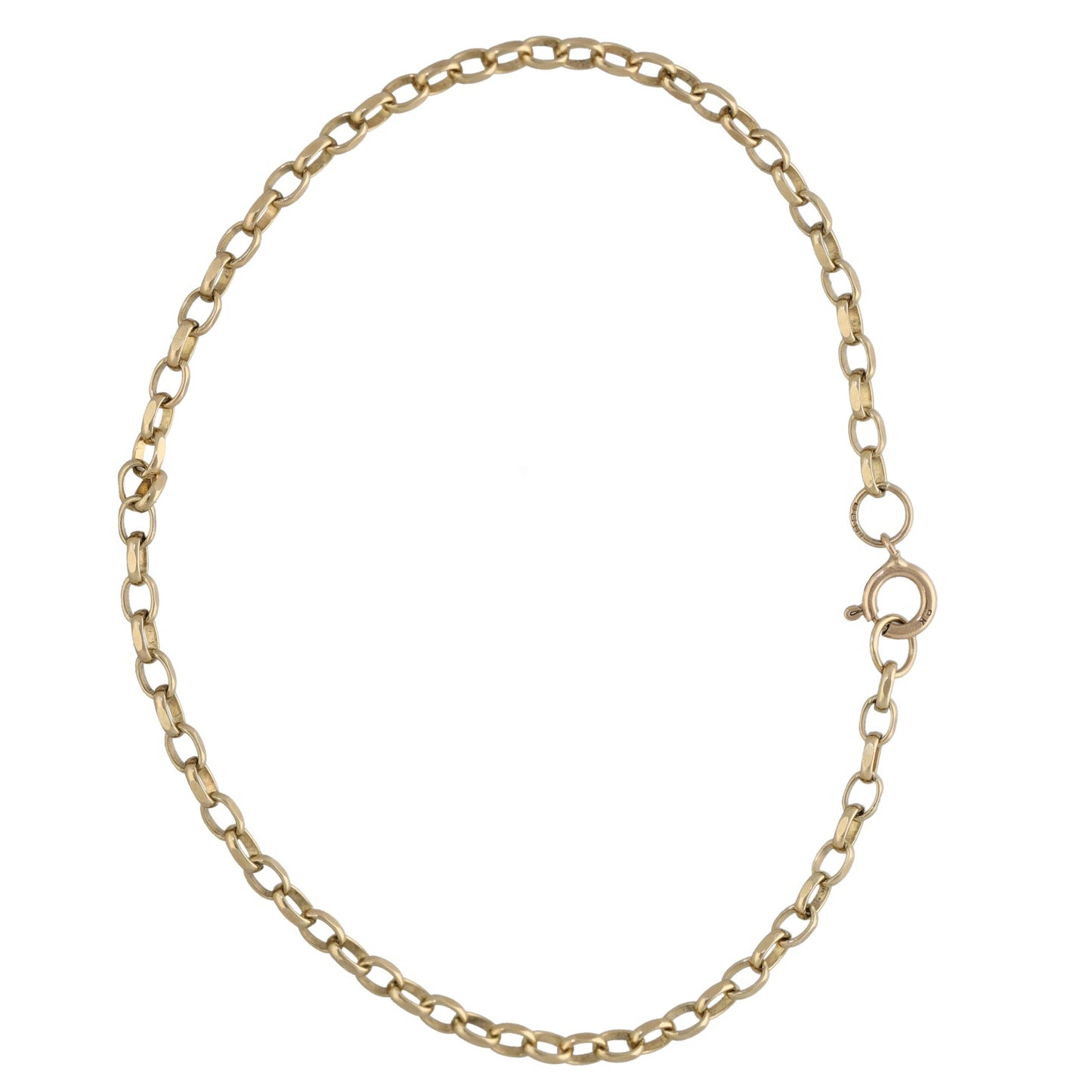 9ct Gold Belcher Bracelet