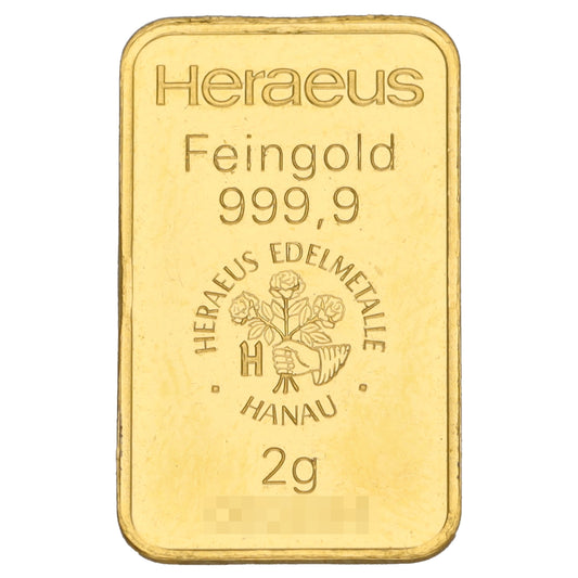 24ct 2g Gold Bar