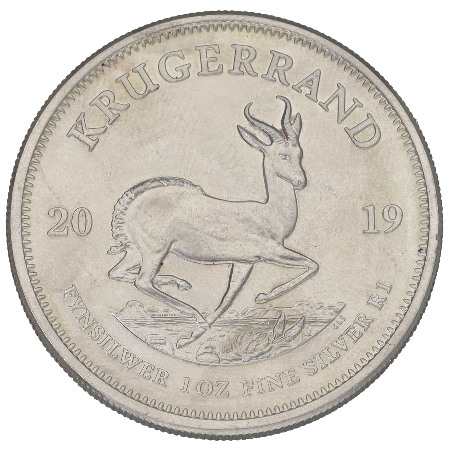 Fine Silver 1 OZ Krugerrand Coin 2019