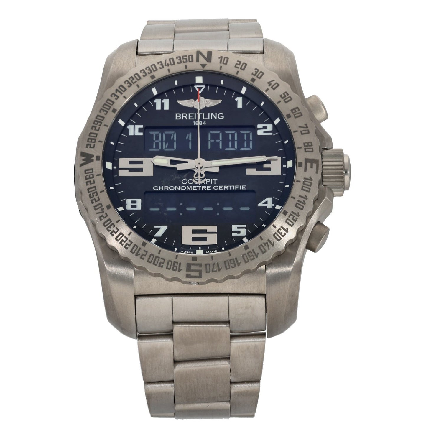 Breitling Cockpit B50 EB5010 45mm Titanium Watch