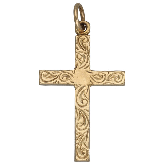 9ct Gold Cross Pendant