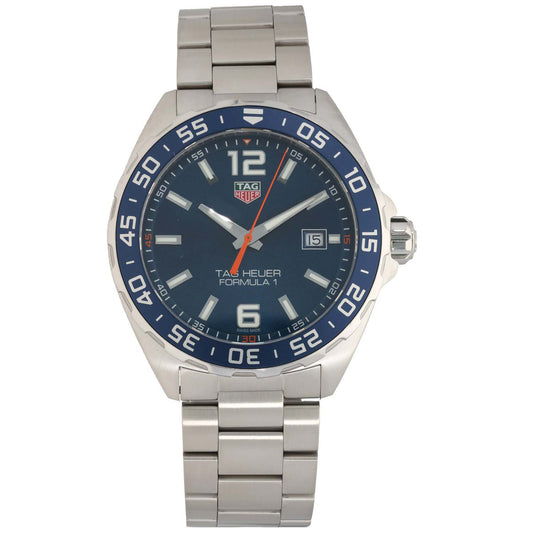 Tag Heuer Formula 1 WAZ1010 43mm Stainless Steel Watch