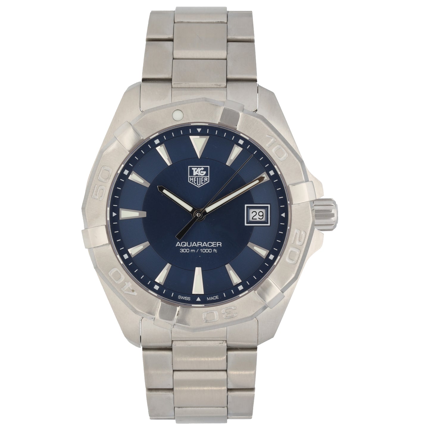 Tag Heuer Aquaracer WAY1112 41mm Stainless Steel Watch