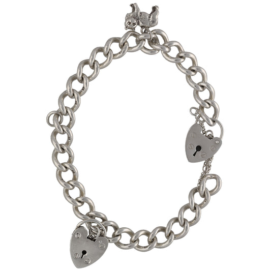 Sterling Silver Charm Bracelet