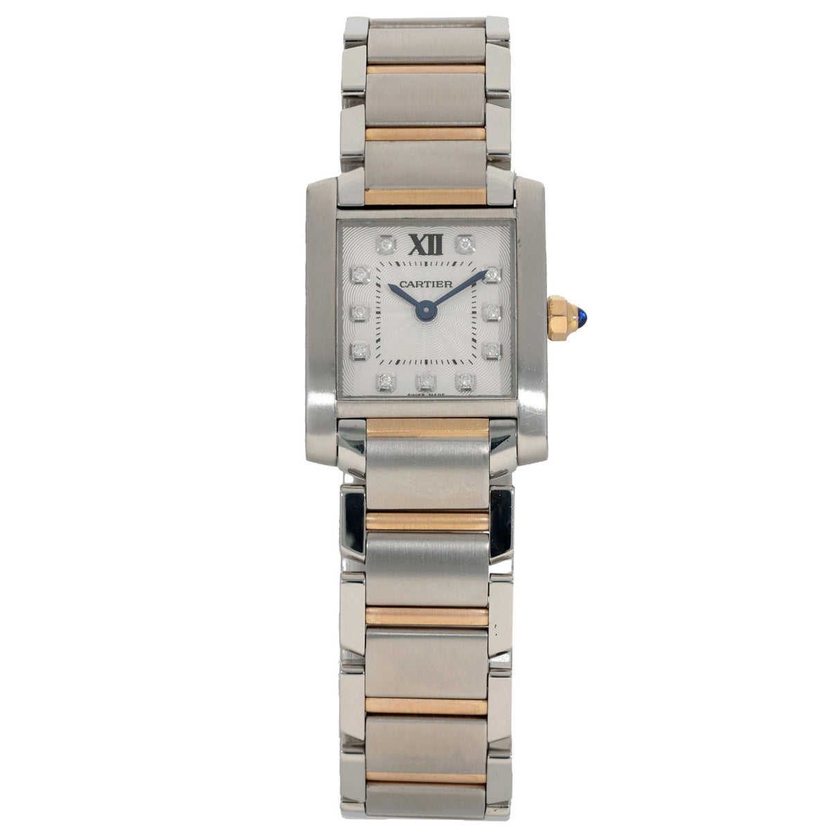 Cartier Tank Francaise WE110006 20mm Stainless Steel Watch