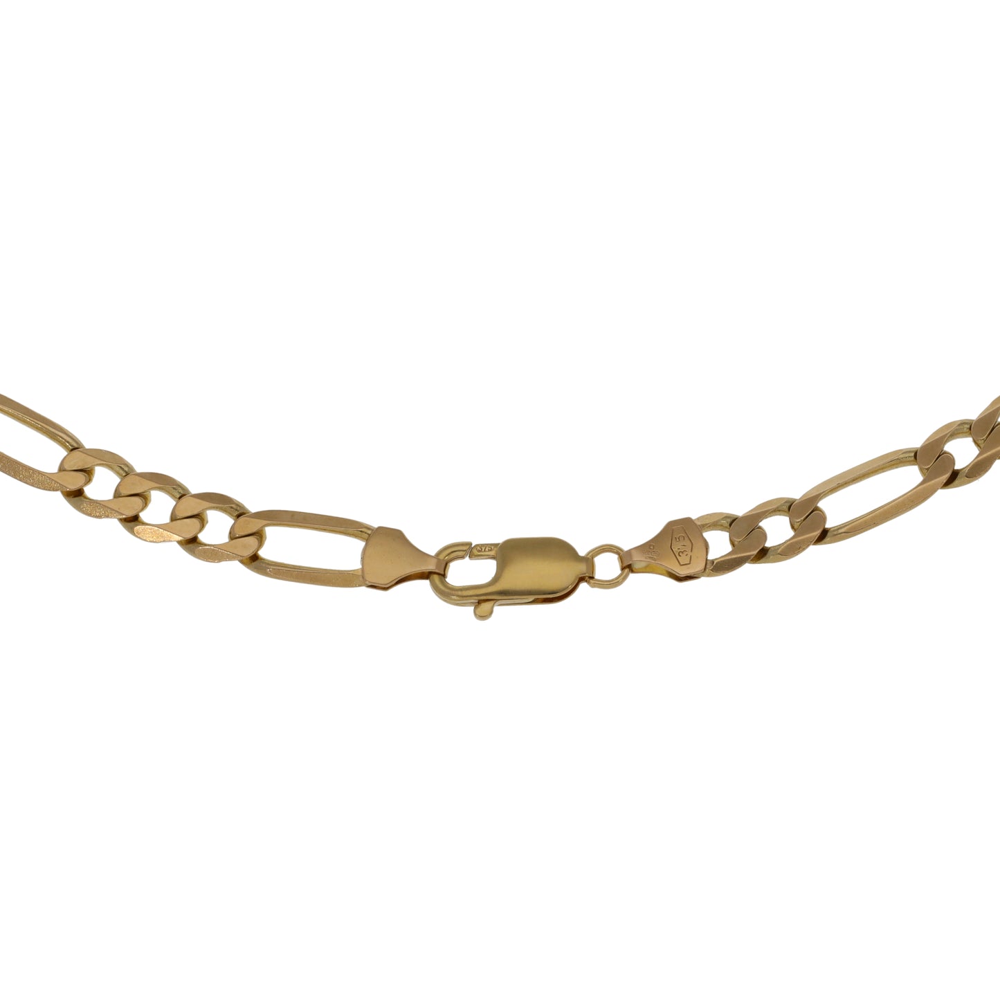 9ct Gold Figaro Chain 34"