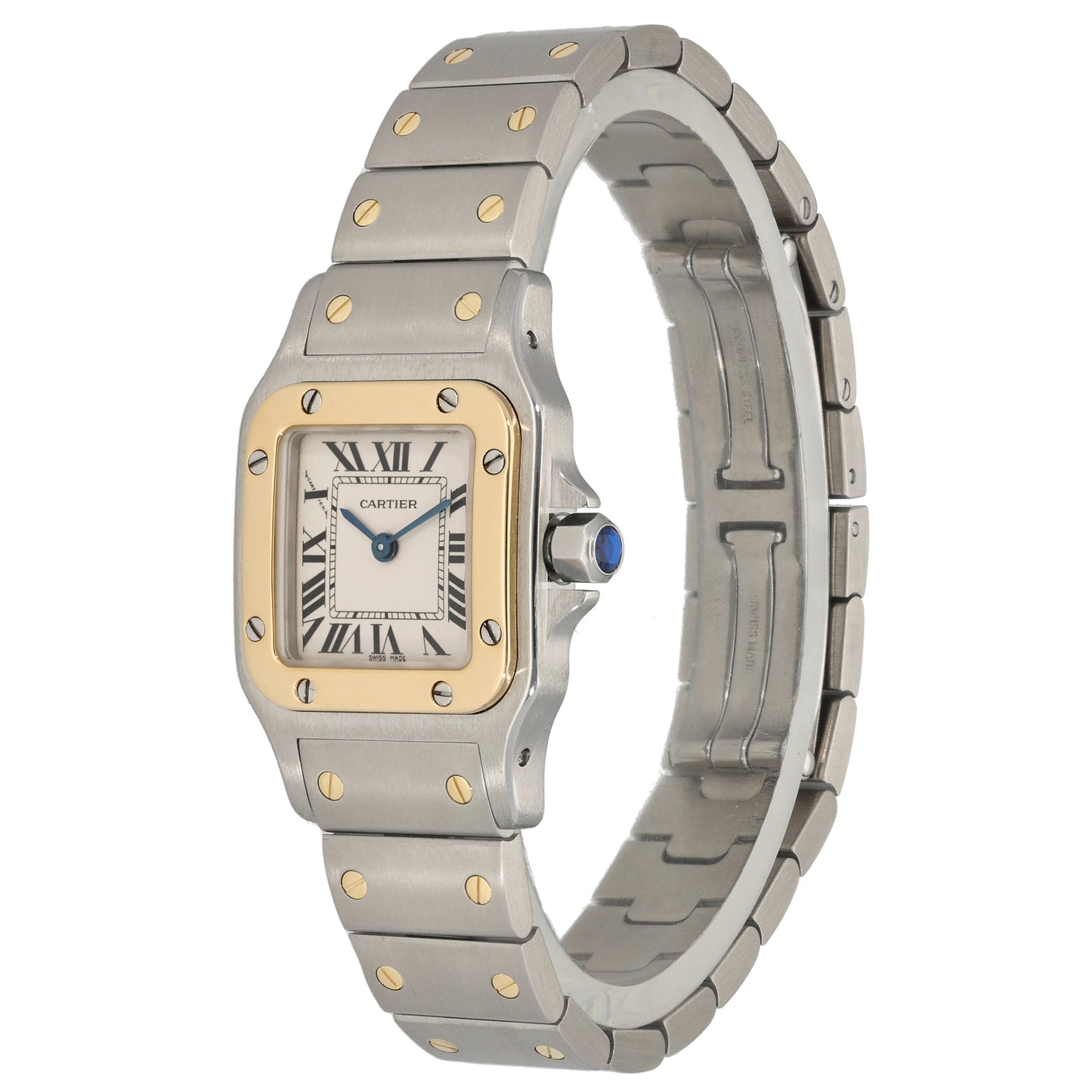 Cartier Santos Galbee 1567 24mm Bi-Colour Watch