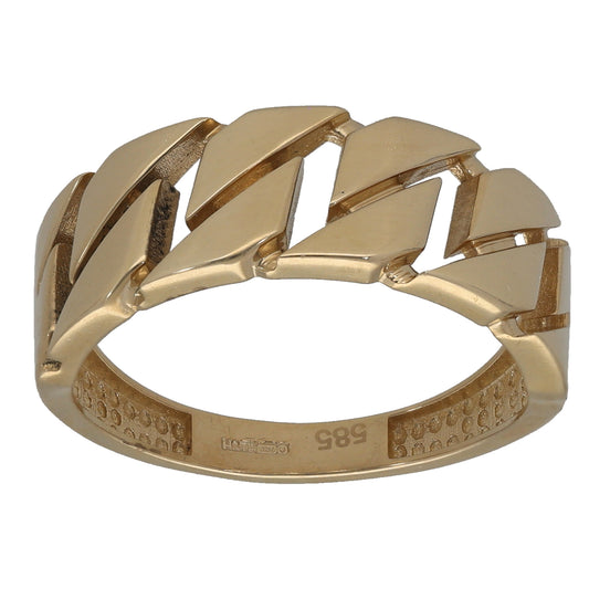 14ct Gold Alternative Ring Size Q