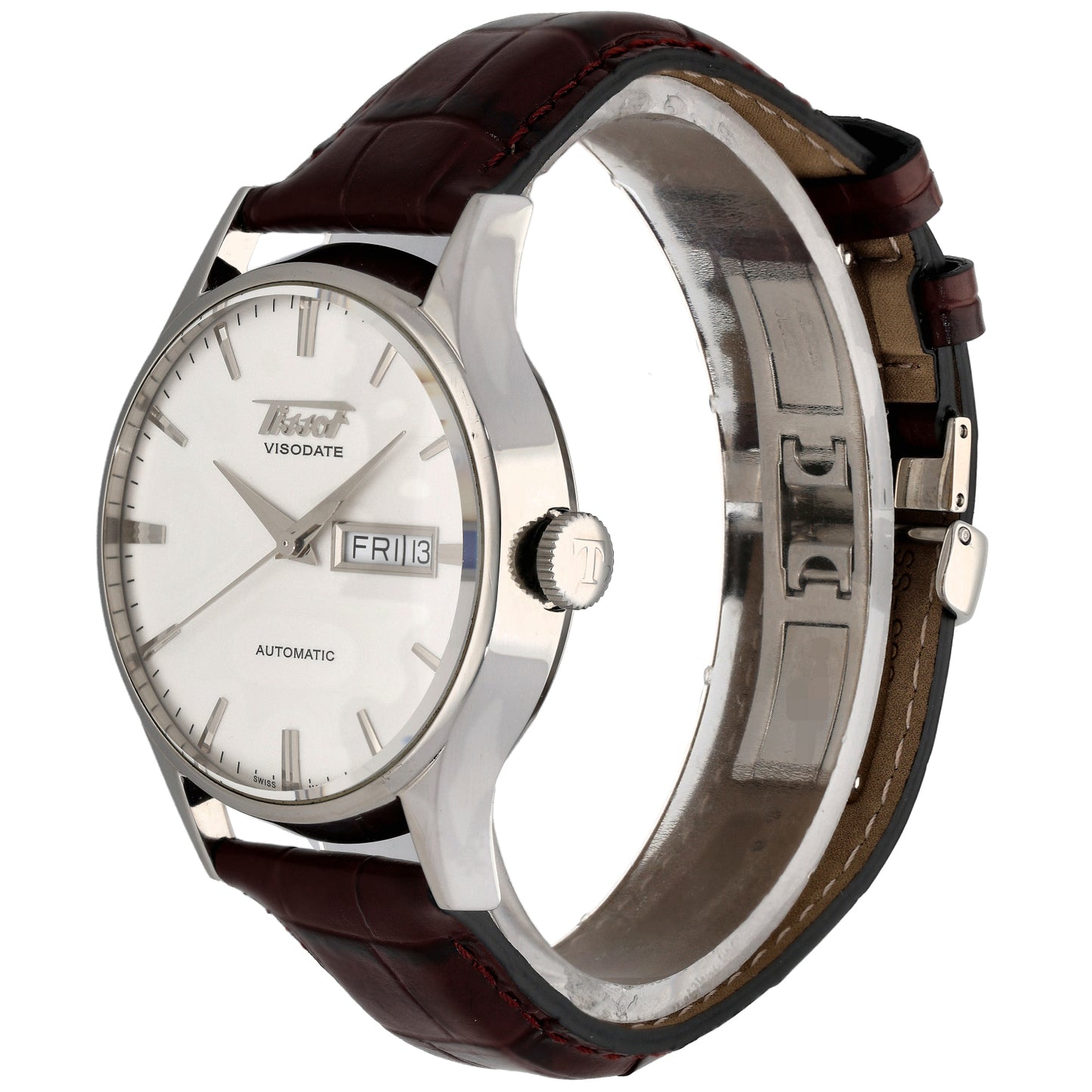 Tissot Heritage Visodate T019430 B 40mm Stainless Steel Watch