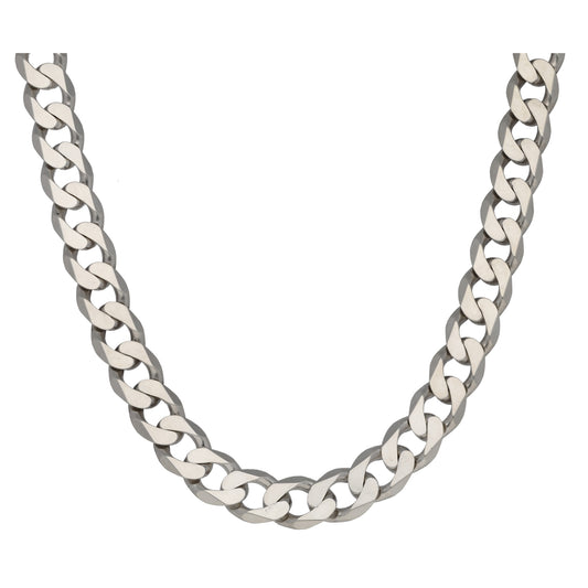 Sterling Silver Curb Chain 22"