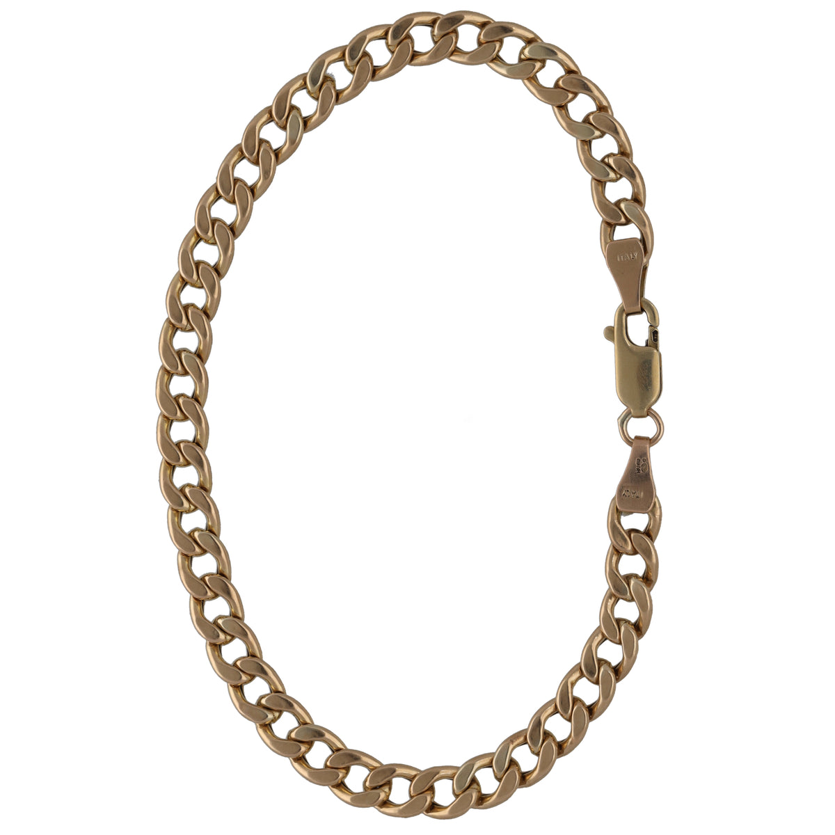 9ct Gold Curb Bracelet