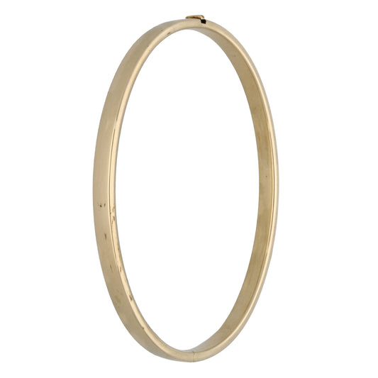 9ct Gold Hinged/Clasp Bangle