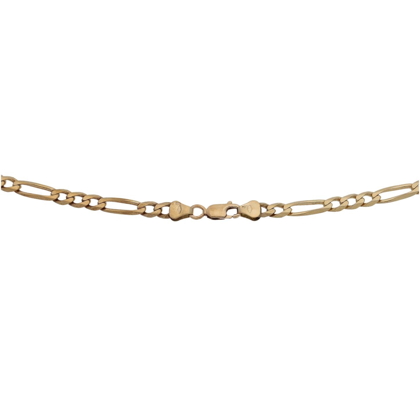 9ct Gold Figaro Chain 20"