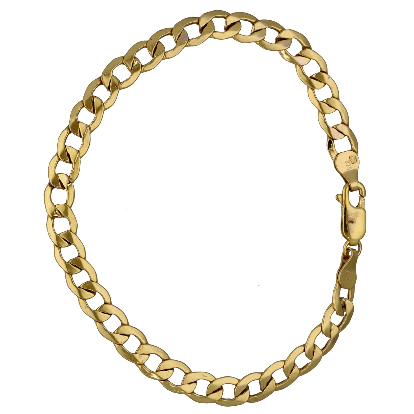 9ct Gold Curb Bracelet