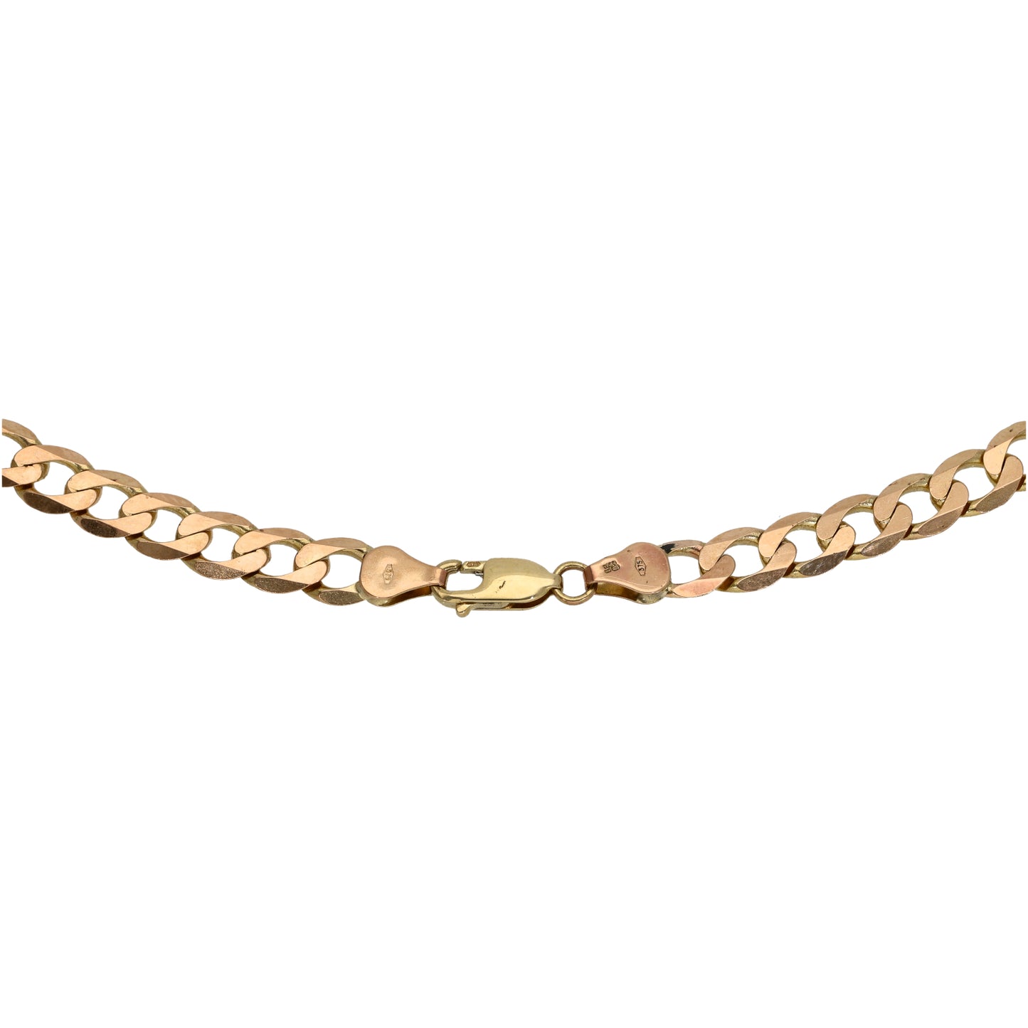 9ct Gold Curb Chain 20"